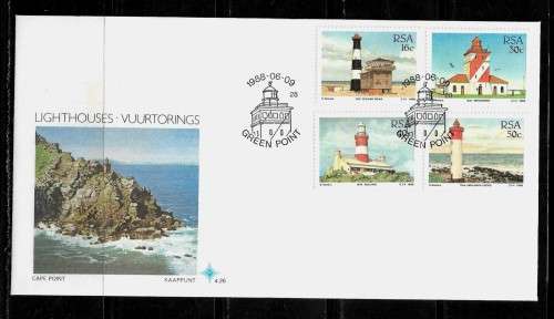 South Africa - 1988 Lighthouses FDC# 4.26