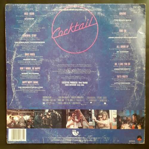 Cocktail (Original Motion Picture Soundtrack) LP Vinyl Record