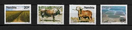 Namibia - 1990 Farming in Namibia Full Set of 4 Stamps MNH