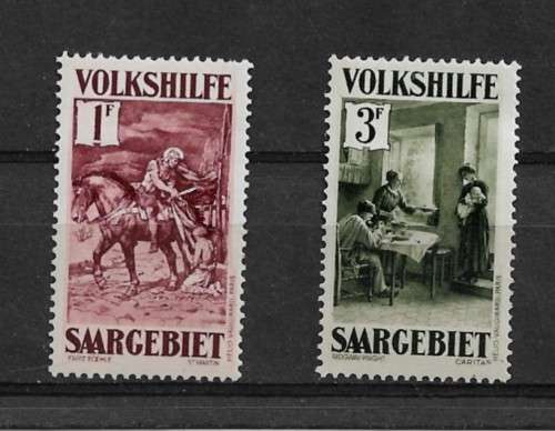 Saar (Germany) 1931 Part Set of 2 Stamps MH