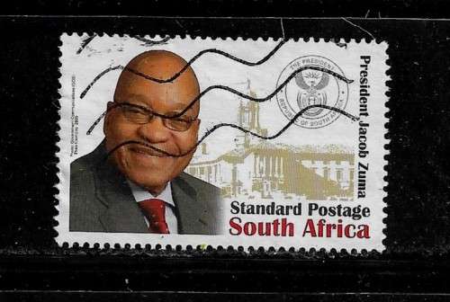 South Africa - 2009 President Jacob Zuma Stamp Fine Used