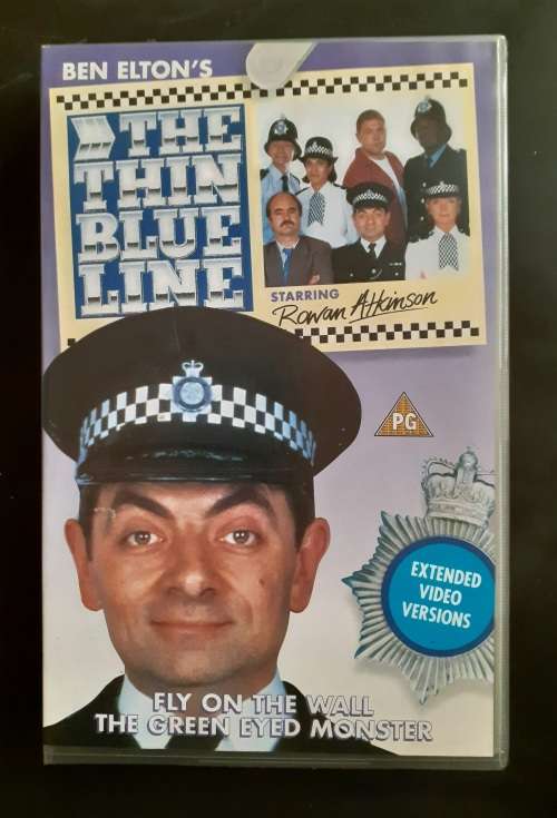 The Thin Blue Line Vol.4 - Rowan Atkinson VHS Tape