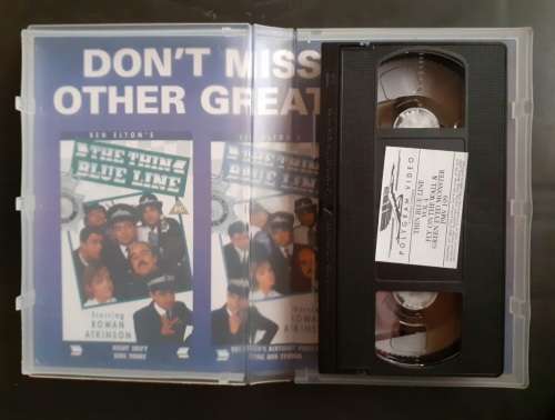 The Thin Blue Line Vol.4 - Rowan Atkinson VHS Tape