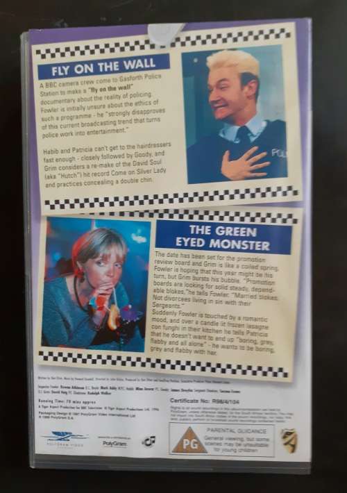The Thin Blue Line Vol.4 - Rowan Atkinson VHS Tape