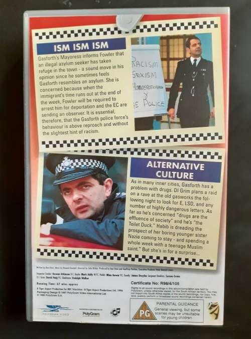 The Thin Blue Line Vol.5 - Rowan Atkinson VHS Tape