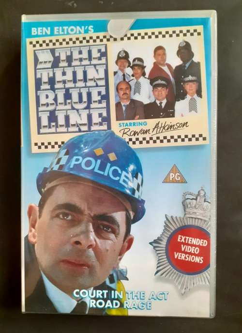 The Thin Blue Line Vol.7 - Rowan Atkinson VHS Tape