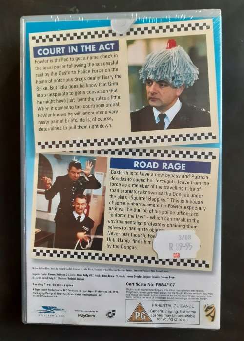 The Thin Blue Line Vol.7 - Rowan Atkinson VHS Tape