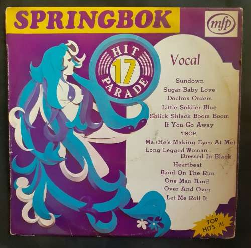 Springbok Hit Parade Vol.17 LP Vinyl Record