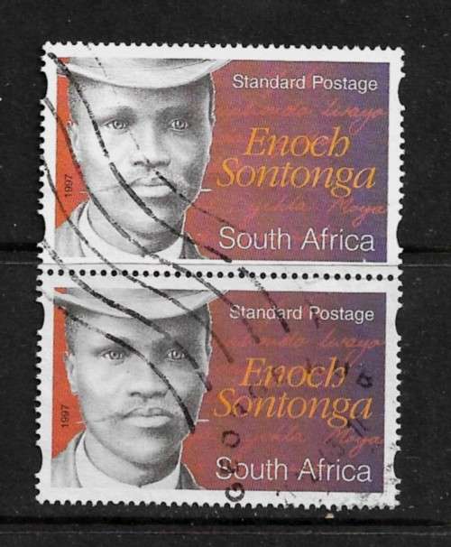 South Africa - 1997 E. Sontonga Pair of Stamps VFU