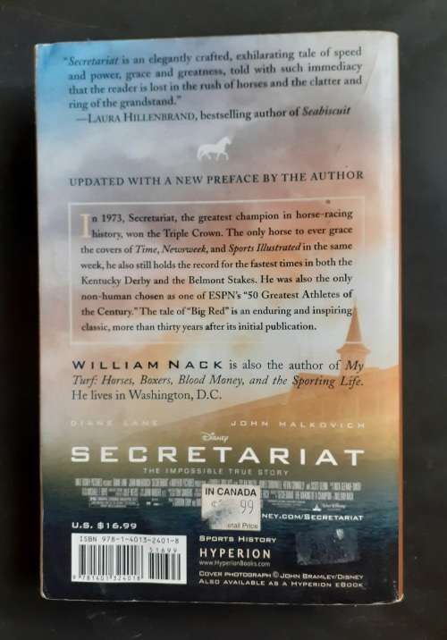 Secretariat - The True Story by William Nack