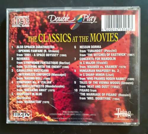 The Classics At The Movies (CD)