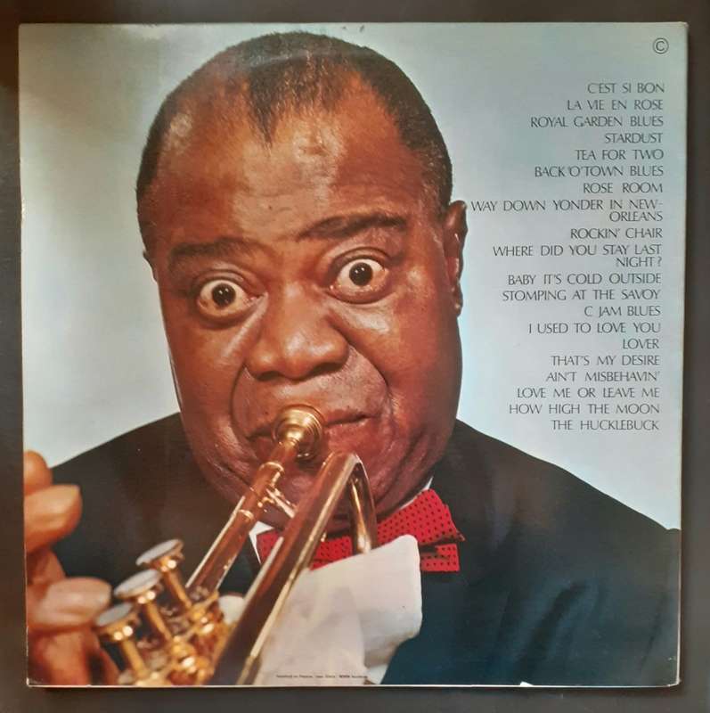Louis Armstrong - The Great Concert Of Louis Armstrong Double LP Vinyl Record Set - France Pressing