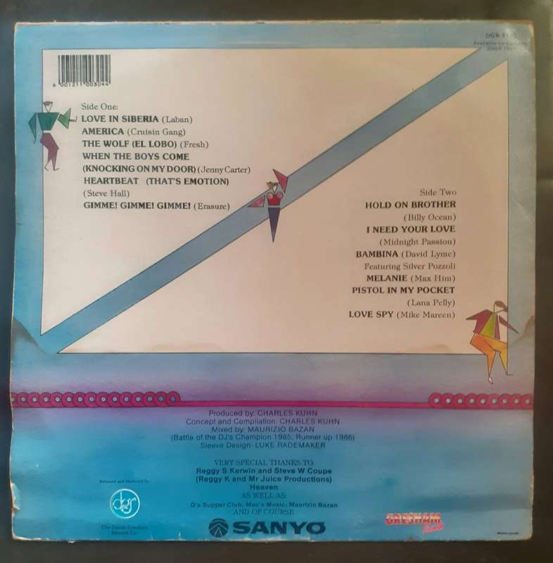 Megadance Vol. 1 LP Vinyl Record