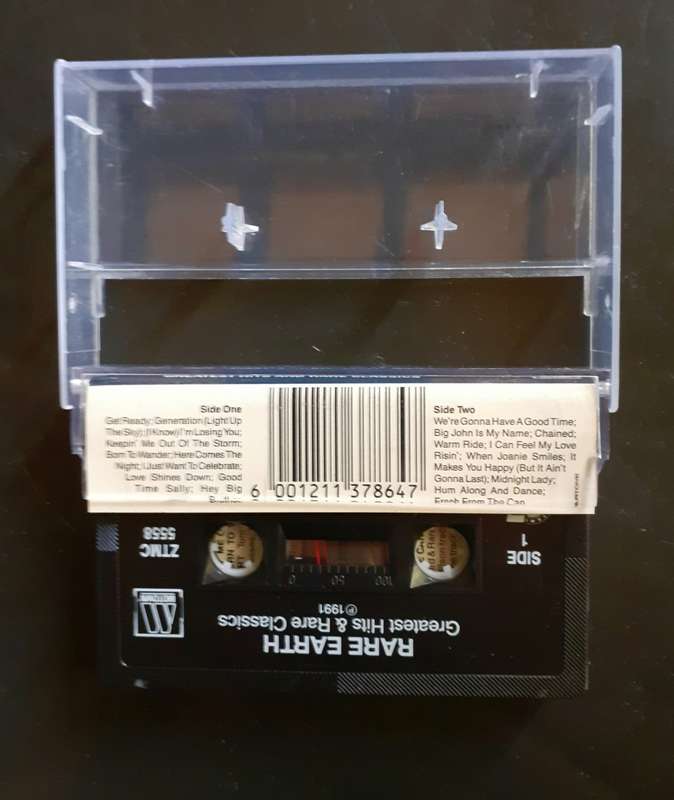 Rare Earth - Greatest Hits And Rare Classics Cassette Tape