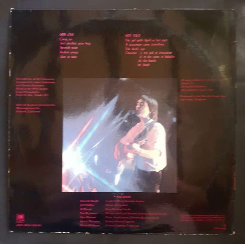 Chris de Burgh - Live In S.A. LP Vinyl Record
