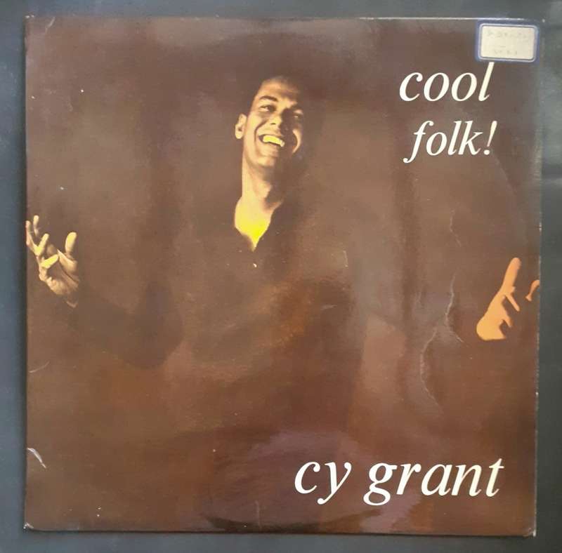 Cy Grant - Cool Folk! LP Vinyl Record - UK Pressing