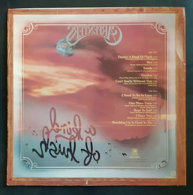 Carpenters - A Kind of Hush LP Vinyl Record