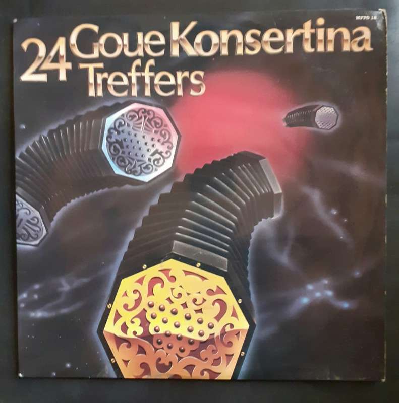 24 Goue Konsertina Treffers Double LP Vinyl Record Set
