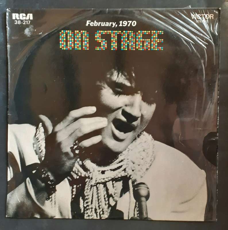 Elvis Presley - On Stage February, 1970 LP Vinyl Record