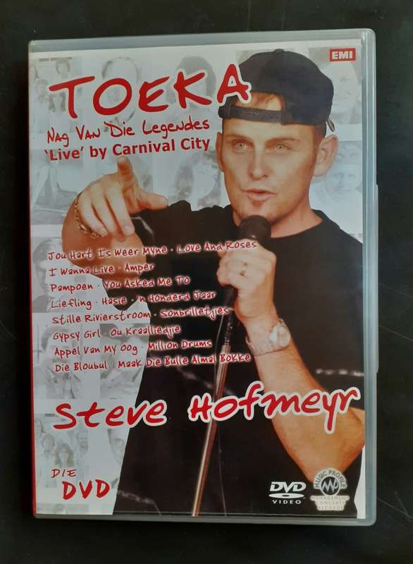 Steve Hofmeyr - Toeka (DVD)