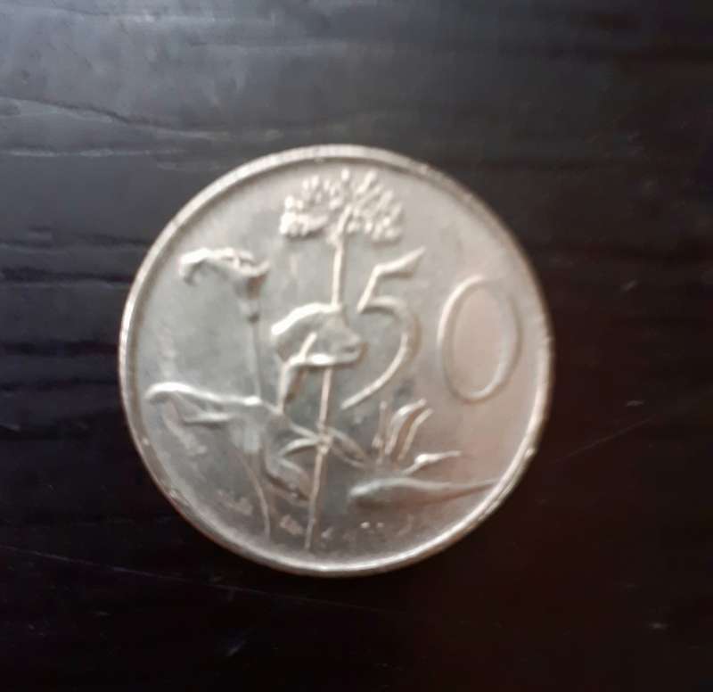 South Africa - 1976 50c Coin