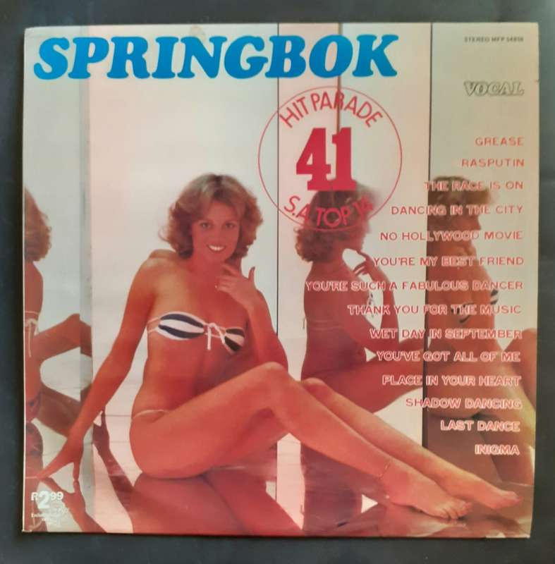 Springbok Hit Parade Vol.41 LP Vinyl Record