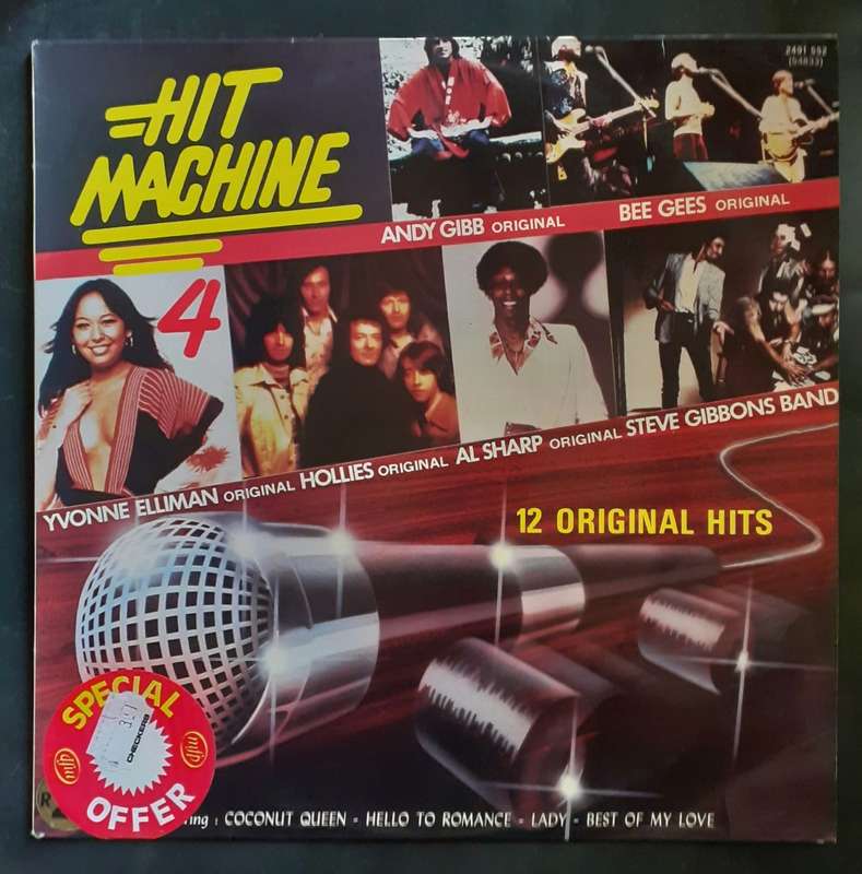 Hit Machine Vol.4 LP Vinyl Record
