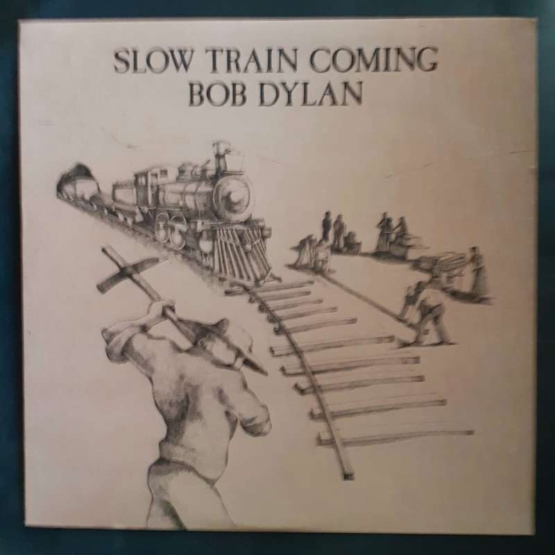 Bob Dylan  - Slow Train Coming LP Vinyl Record - USA Pressing