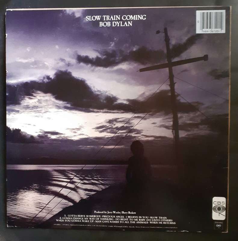 Bob Dylan  - Slow Train Coming LP Vinyl Record - USA Pressing