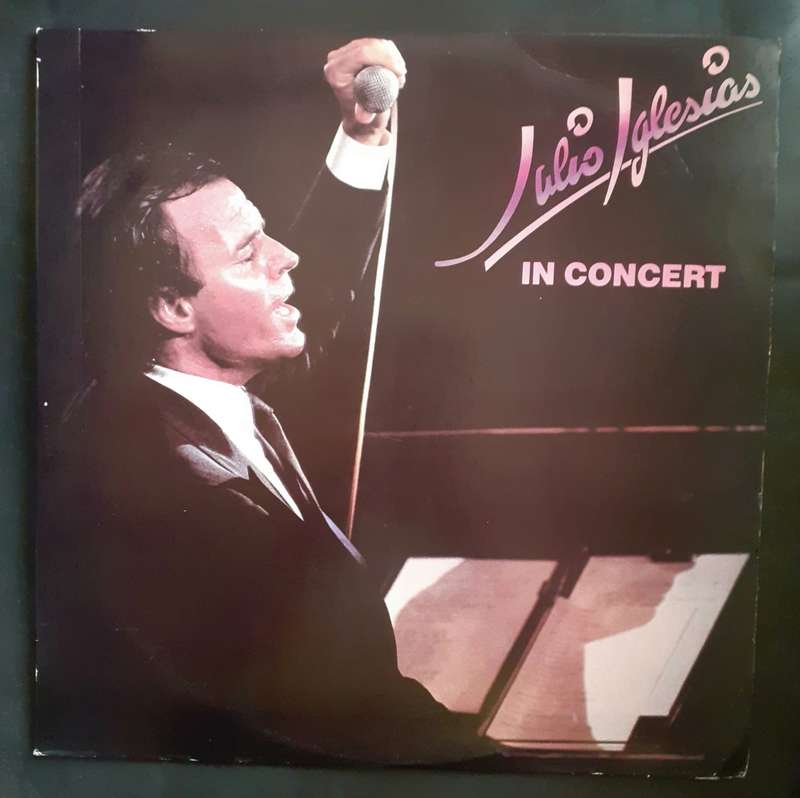 Julio Iglesias - In Concert Double LP Vinyl Record Set