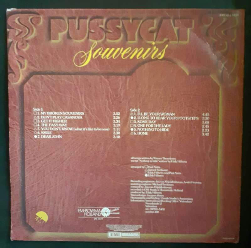 Pussycat - Souvenirs LP Vinyl Record