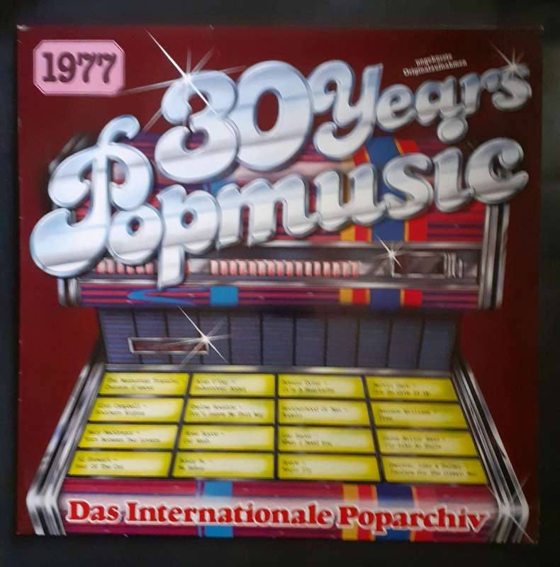 30 Years of Pop Music Vol. 1977 LP Vinyl Record - Germany Pressing