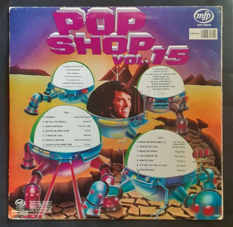 Pop Shop Vol.15 LP Vinyl Record