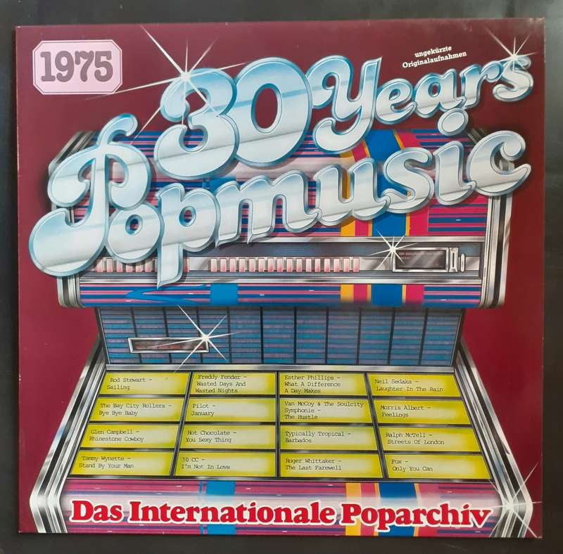 30 Years of Pop Music Vol. 1975 LP Vinyl Record - Germany Pressing