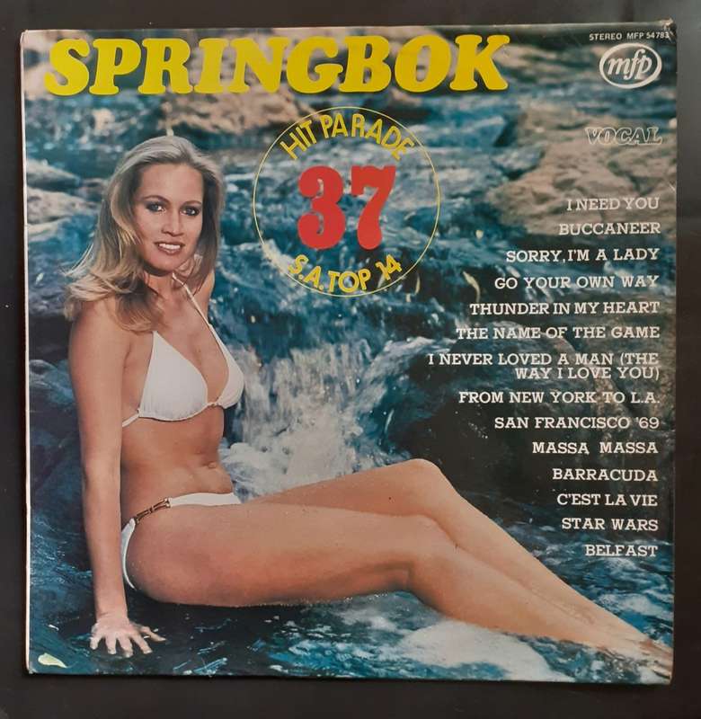Springbok Hit Parade Vol.37 LP Vinyl Record