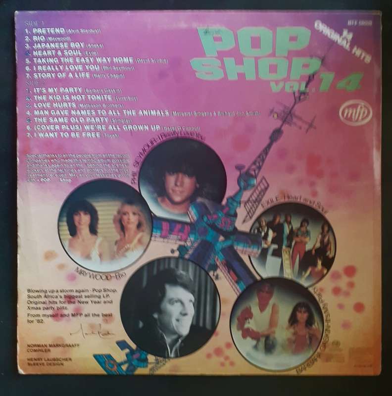 Pop Shop Vol.14 LP Vinyl Record