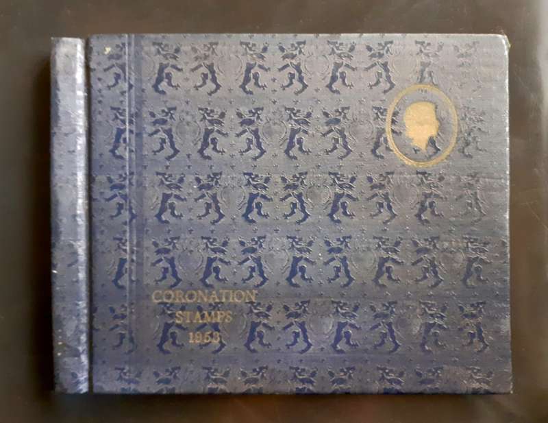 Queen Elizabeth II 1953 Coronation Souvenir Stamps Album