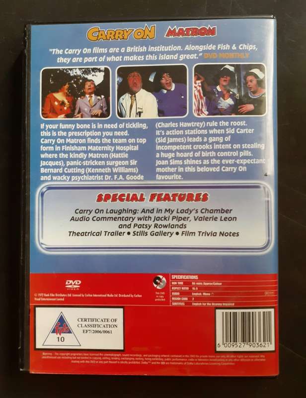 Carry On Matron (DVD)