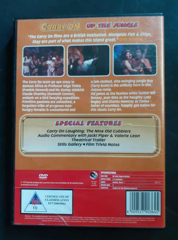Carry On Up The Jungle (DVD)