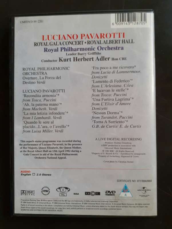 The Essential Pavarotti (DVD)