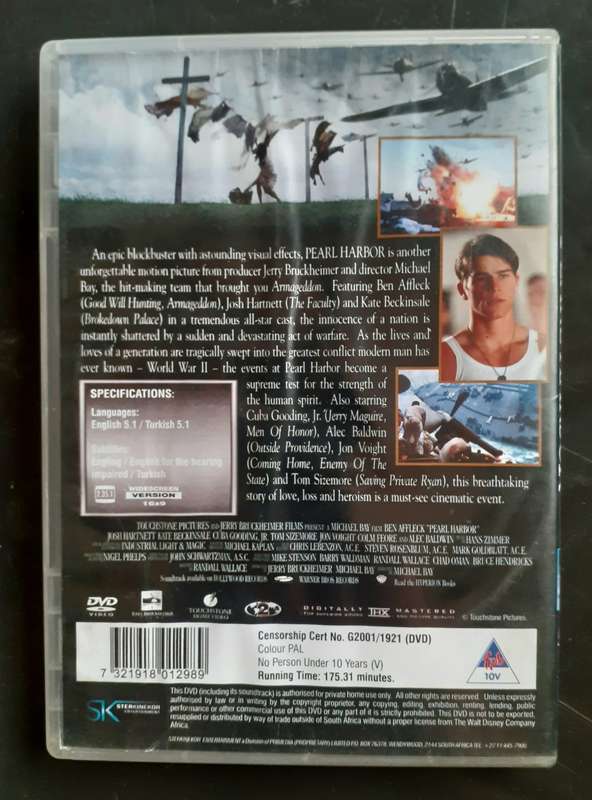 Pearl Harbor - Ben Affleck (DVD)