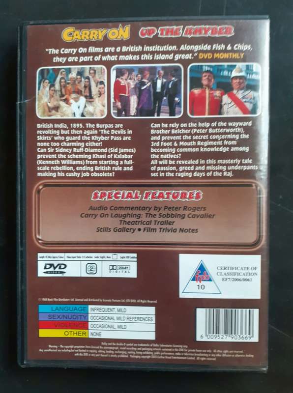 Carry On Up The Khyber (DVD)