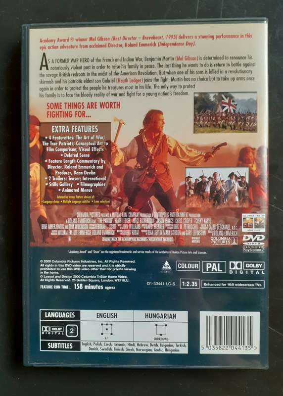 The Patriot - Mel Gibson (DVD)