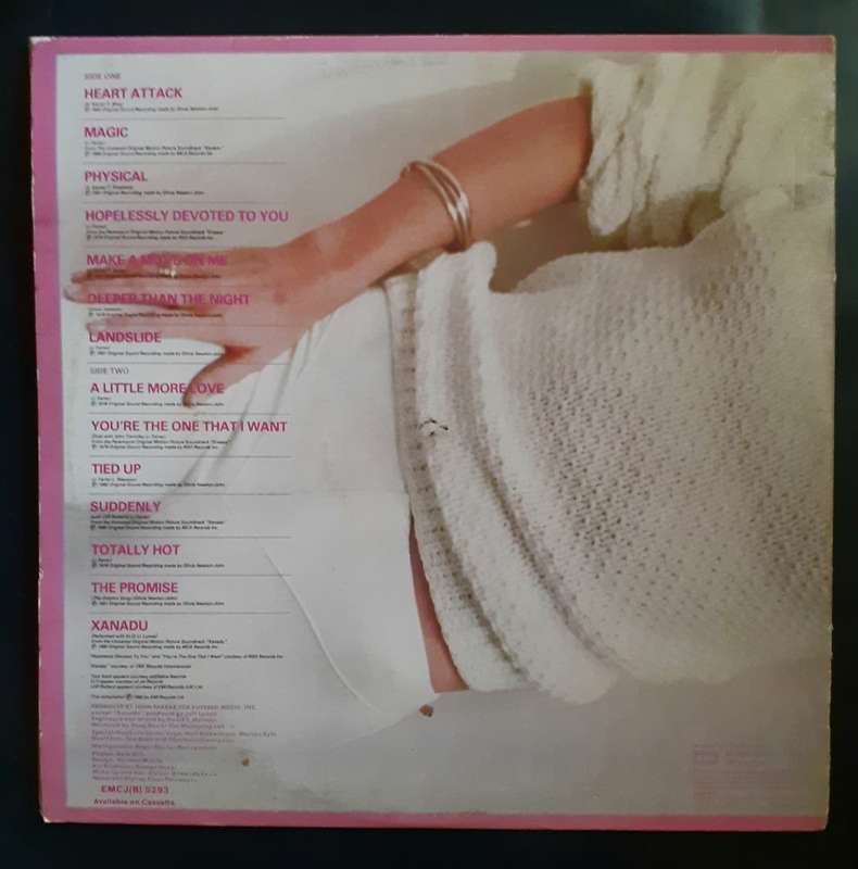 Olivia Newton-John Greatest Hits Vol.2 LP Vinyl Record