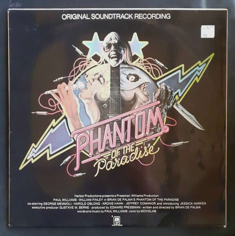 Phantom of The Paradise (Original Soundtrack Recording) LP Vinyl Record