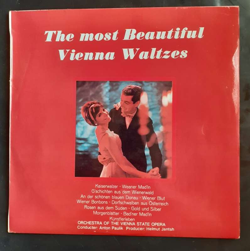 The Most Beautiful Vienna Waltzes LP Vinyl Record - Germany Pressing