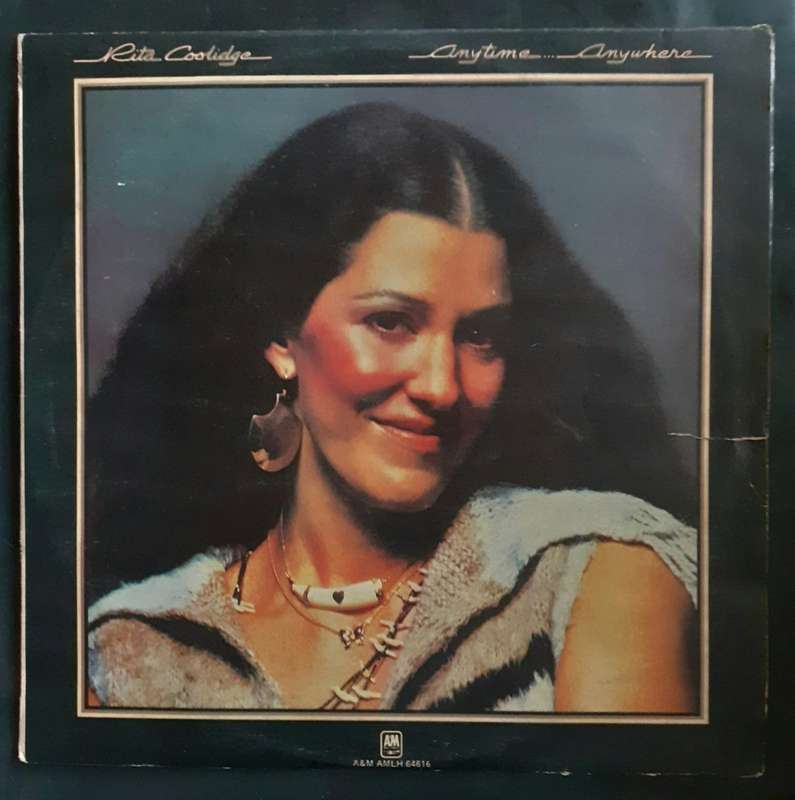 Rita Coolidge - Anytime...Anywhere LP Vinyl Record