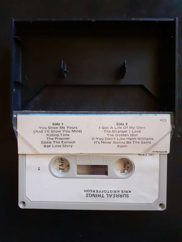 Kris Kristofferson - Surreal Thing Cassette Tape