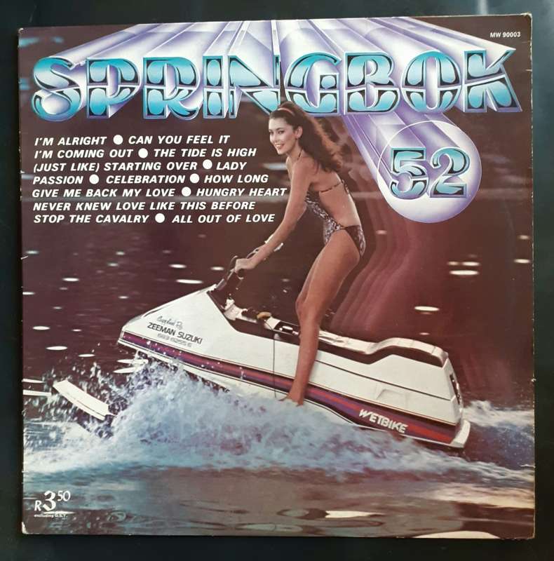 Springbok Hit Parade Vol.52 LP Vinyl Record