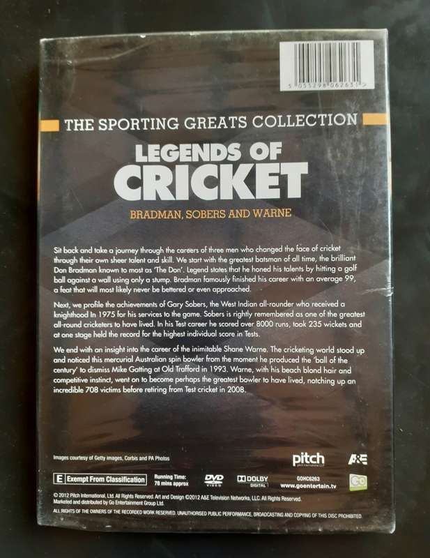 Legends of Cricket - Bradman, Sobers and Warne (DVD)